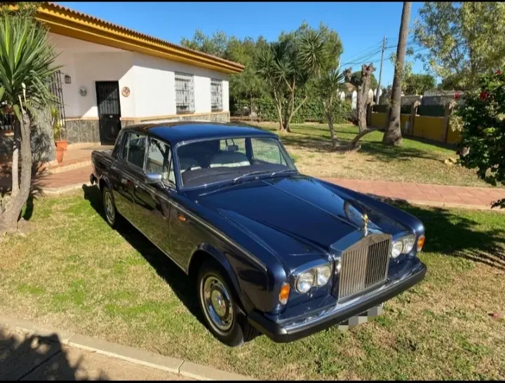 Rolls-Royce Silver Shadow 1978 - Coche clásico para alquiler en bodas Sevilla - Imagen 6 de 7